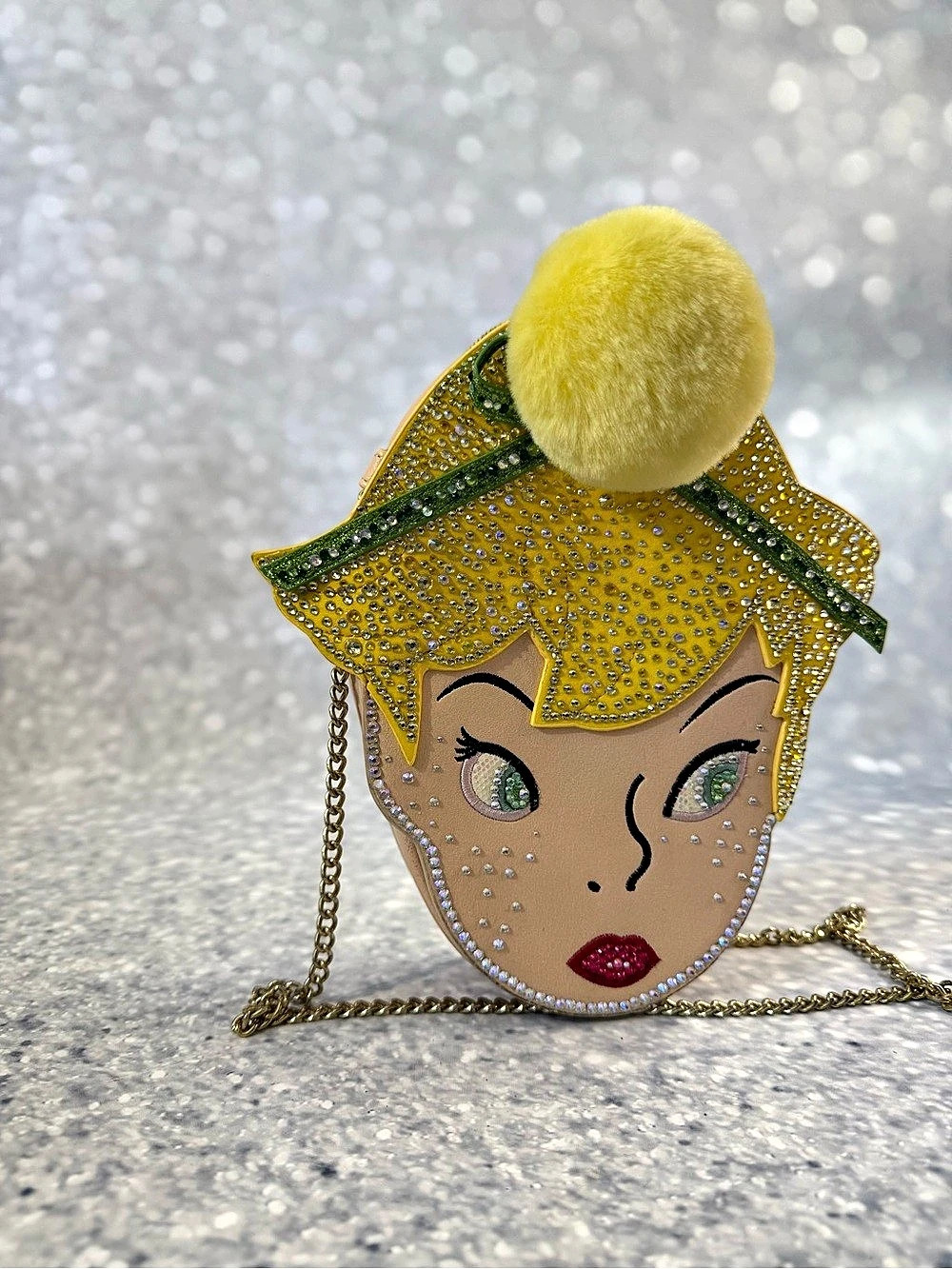 Tinker Bell Rhinestone Crossbody